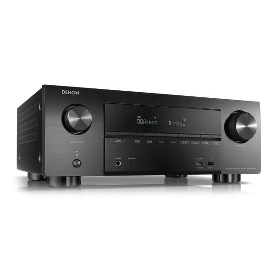 Imagem de Receiver Denon AVR-X3500H 4K UHD 3D HDR10 Dolby Atmos
