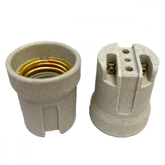 Imagem de Receptaculo Morumbi 519-F Com Borne - Kit C/50 Pecas