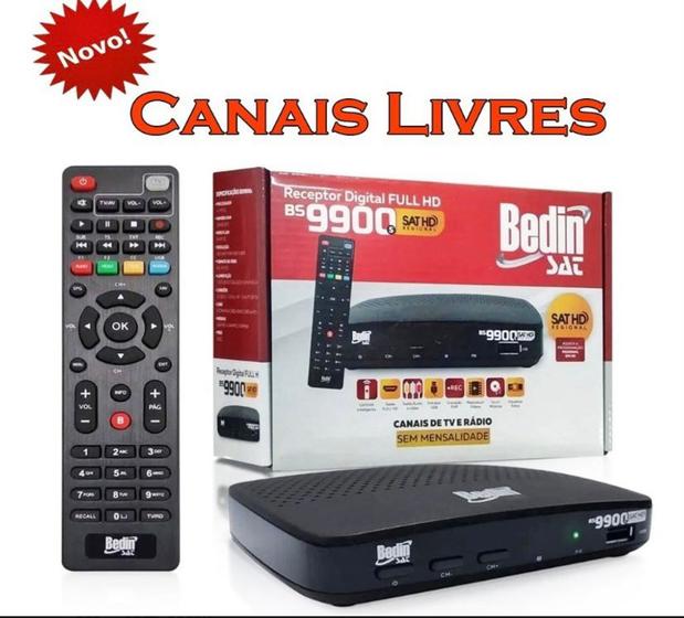 Receptor Bedinsat Bs9900s Sat Hd Regional Digital Menor preço em Receptor Bedinsat Bs9900s Sat Hd Regional Digital