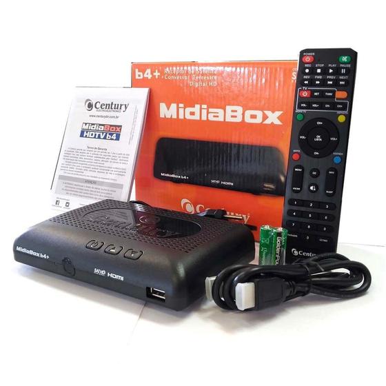 Receptor century mídia box b4+ Receptor Magazine Luiza