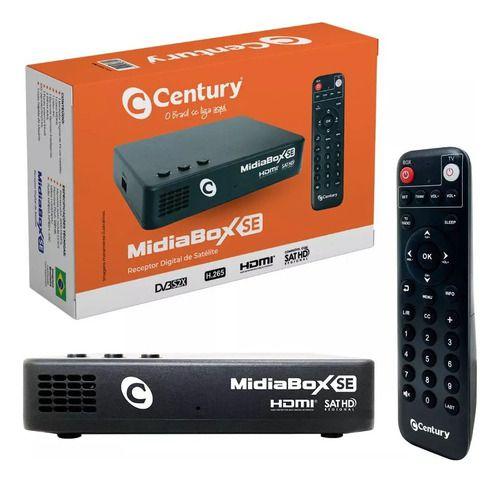 Imagem de Receptor Century Midiabox Se Midia Box Hd Tv Sat Regional