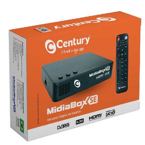 Imagem de Receptor Century Midiabox Se Série Especial Banda Ku