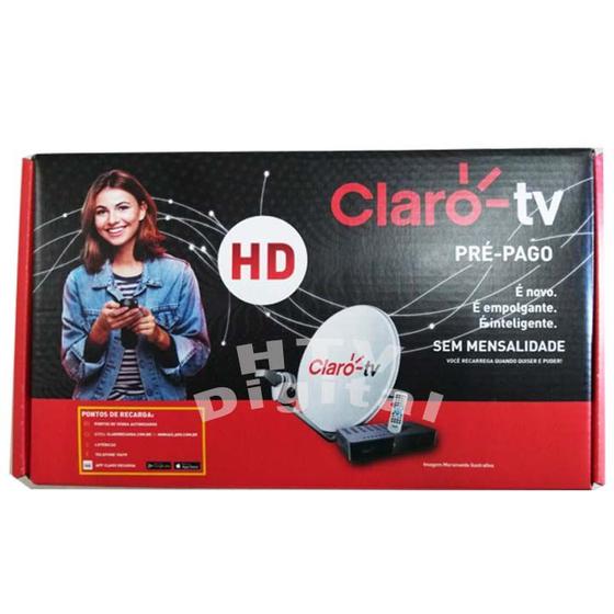 Receptor Claro Tv Hd Com Saída Hdmi - Lançamento Menor preço em Receptor Claro Tv Hd Com Saída Hdmi - Lançamento