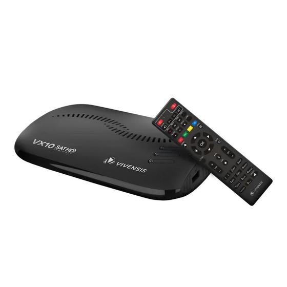 Receptor de TV Digital 3em1 VX10 SAT HD Bivolt - Vivensis Menor preço em Receptor de TV Digital 3em1 VX10 SAT HD Bivolt - Vivensis