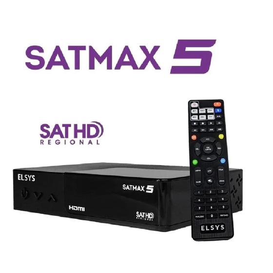 Receptor de TV via Satélite Elsys Sathd Satmax 5 ETRS70 é boa?