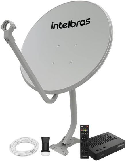Imagem de Receptor Digital de TV Via Satélite SAT 800 Preto Intelbras