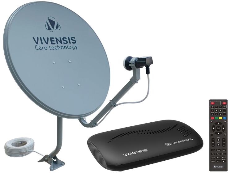 Imagem de Receptor Digital Multimídia Vivensis Vx10 + Antena