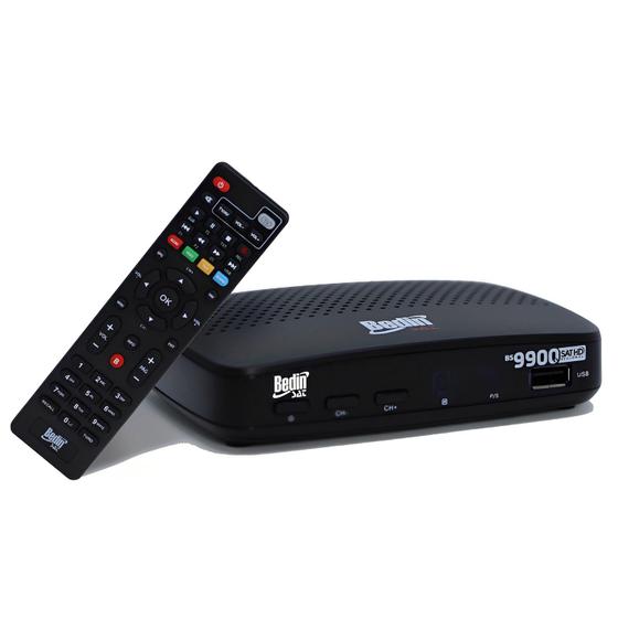 Receptor Digital Sat Hd Regional Banda C ou Ku Bs9900s Bedin Menor preço em Receptor Digital Sat Hd Regional Banda C ou Ku Bs9900s Bedin