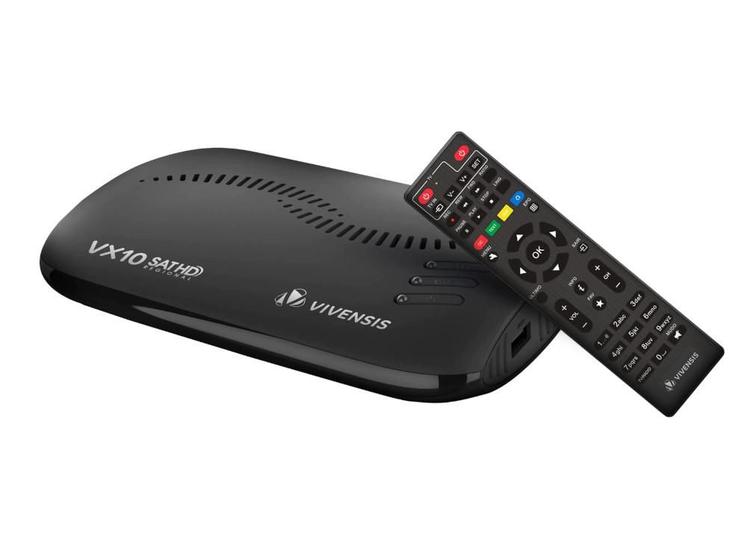 Receptor Digital Vivensis VX10 Preto Bivolt Receptor Magazine Luiza