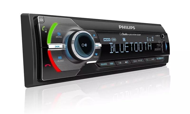 Imagem de Receptor estéreo para carro PHILIPS Digital Media Bluetooth