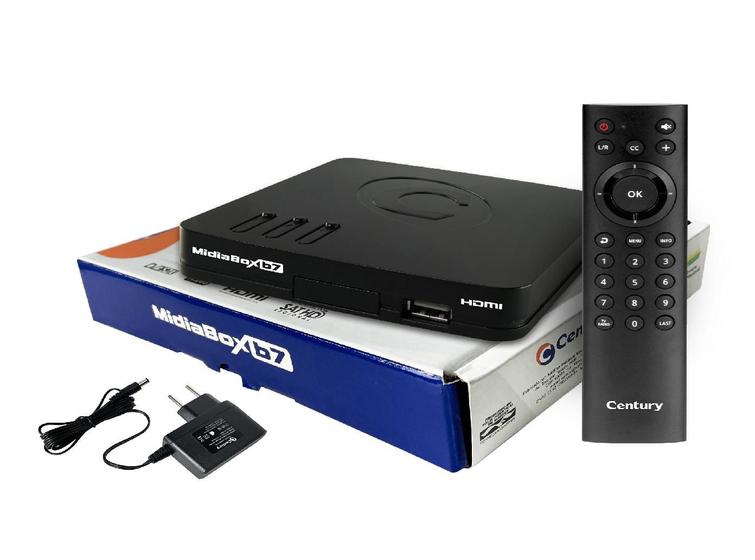 Imagem de Receptor Midiabox B7 Century Midia Box B7 Hdtv Sat Regional