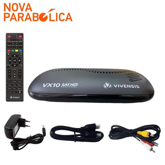 Imagem de Receptor para Nova Parabólica VIVENSIS VX10 Full HD