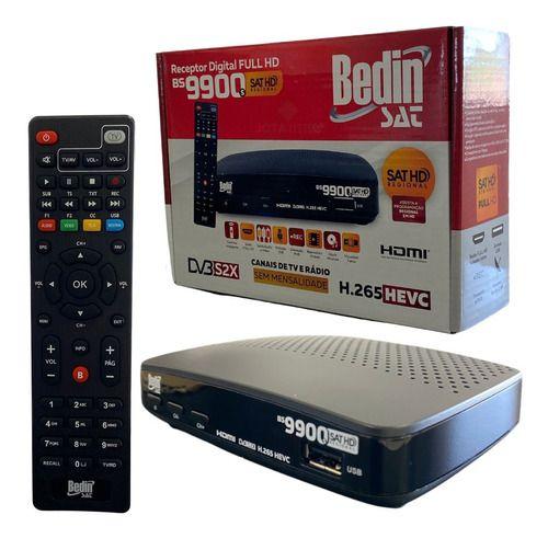 Imagem de Receptor Parabólica Digital Bedinsat  Bs9900s Sat Hd Regional Banda Ku