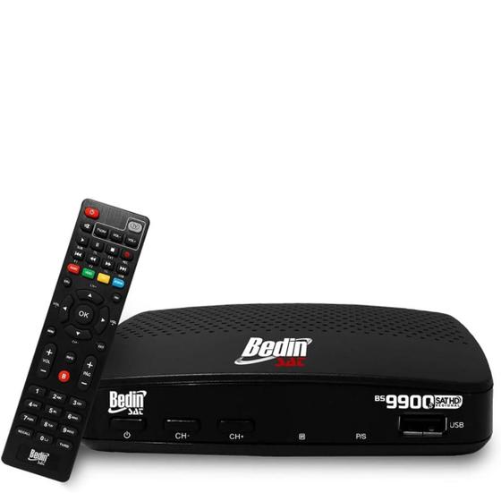 Imagem de Receptor regional sat HD preto bedinsat BS9900