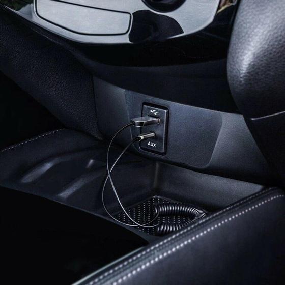 Imagem de Receptor Transmissor Áudio Bluetooth Sem Fio Saída P2 Baseus