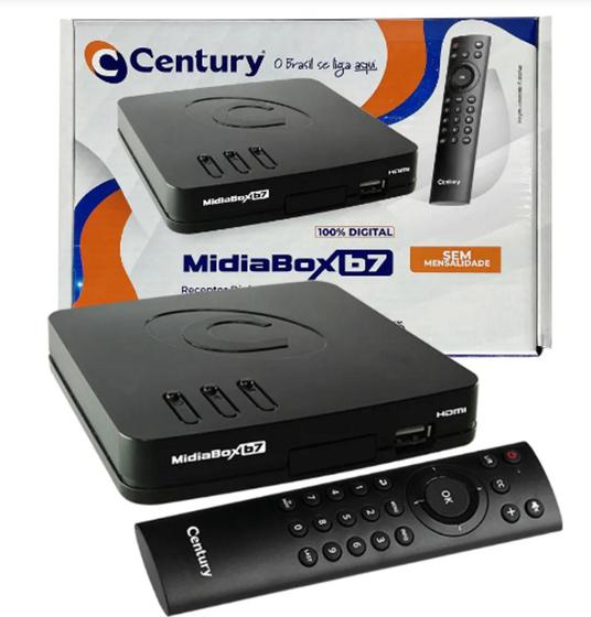 Imagem de RECEPTORES DE SINAL DE TELEVISAO VIA SATELITE - MIDIABOX B7a