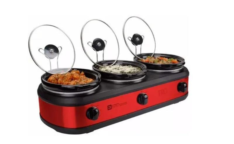 Rechaud Elétrico Bella Triplo Buffet Red 2,4L 220V é boa?