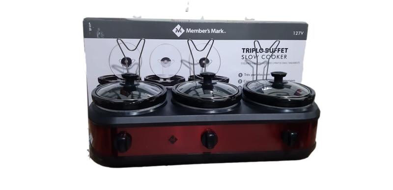 Rechaud Elétrico Triplo Buffet Slow Cooker 3Panelas Ceramica é boa?