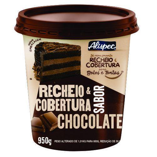 Imagem de Recheio E Cobertura Sabor Chocolate 950G Alispec