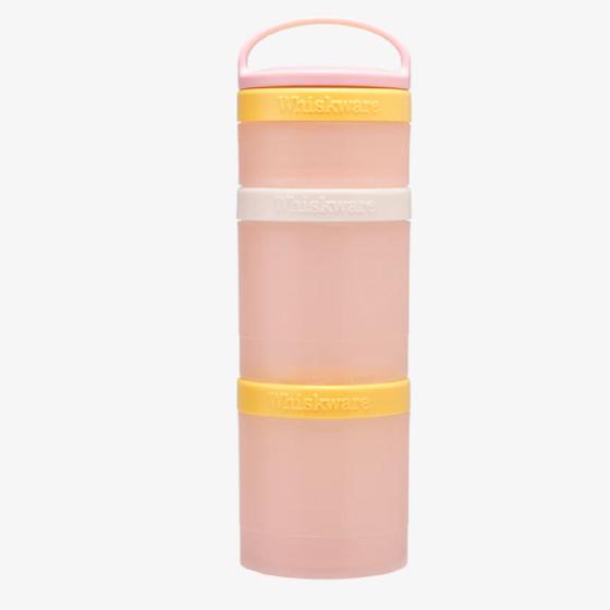 Imagem de Recipiente De Armazenagem Whiskware 3 Pack - Rosa/Amarelo/Branco