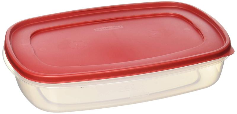 Imagem de Recipiente de Armazenamento de Alimentos Rubbermaid 1,5L - Com Tampa Easy Find (2 Unidades)