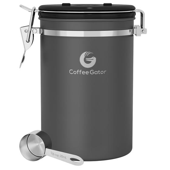 Imagem de Recipiente de grãos de café e grãos Canister Coffee Gator
