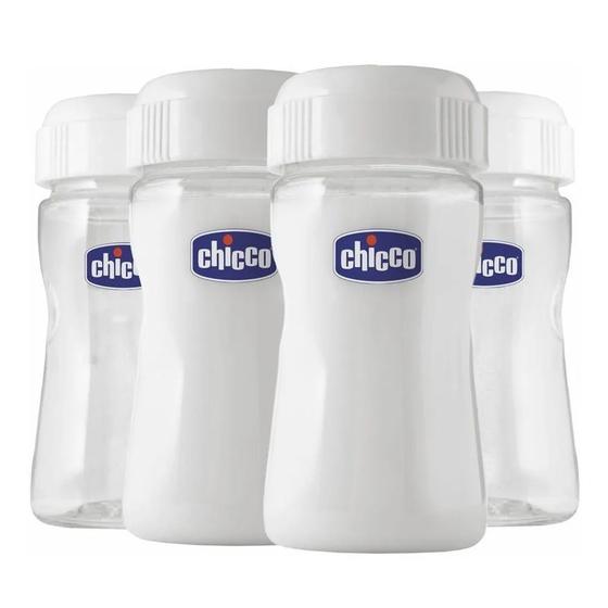 Imagem de Recipientes Para Leite Materno 4und* 150ml Chicco