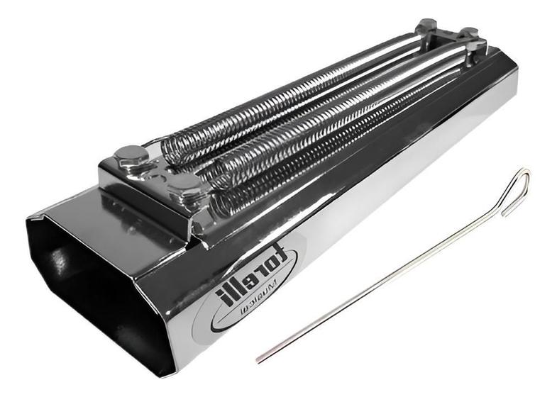 Imagem de Reco Reco De Aço Cromado Com 2 Molas Torelli Tr500