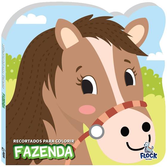 Imagem de Recortados para colorir - fazenda