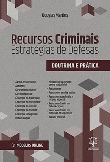 Imagem de Recursos Criminais Estrategias De Defesas - 1ª Edição 2024 Imperium