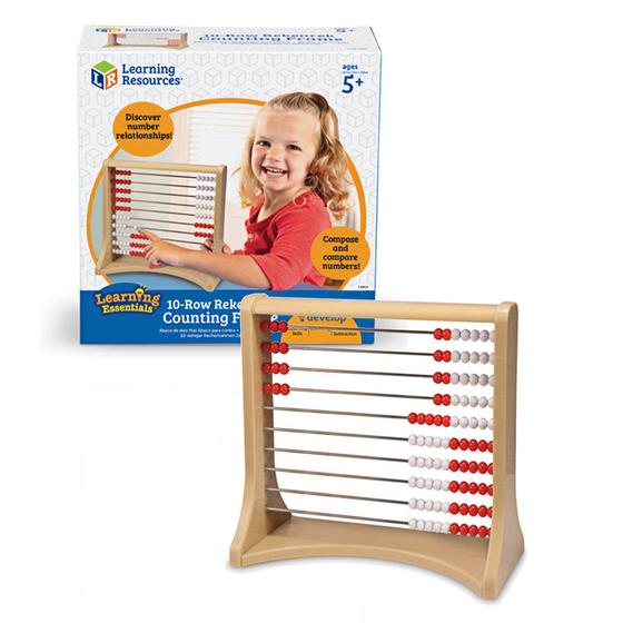 Imagem de Recursos de Aprendizagem Counting Frame Rekenrek - Ábaco para Crianças (5+)
