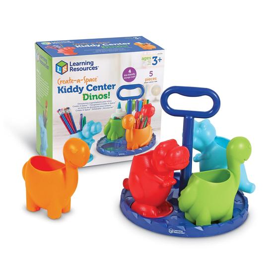 Imagem de Recursos de aprendizagem Create-a-Space Kiddy Center Dinos, 5 Pi