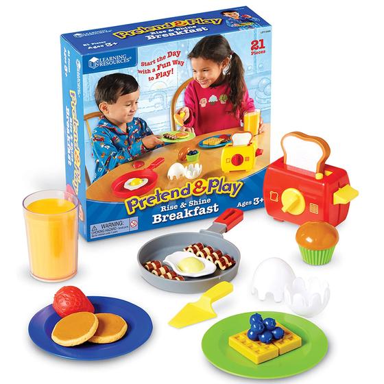 Imagem de Recursos de Aprendizagem Gastronômica do Jogo Pretend Play Rise & Shine Breakfast