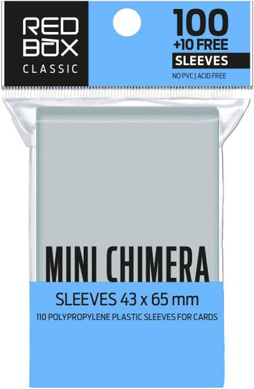 Imagem de Redbox Classic Sleeves Mini Chimera Transparente 100+10 Free