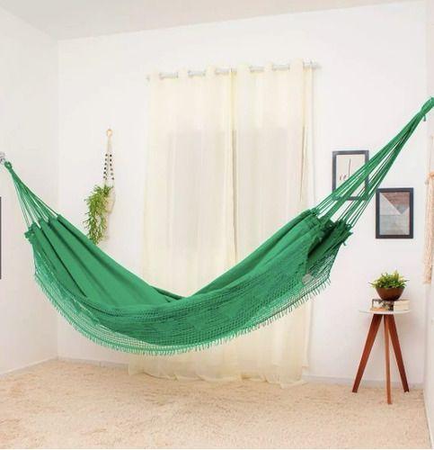 Imagem de Rede De Dormir Verde - Linha Deluxe - 200kg - Comfort