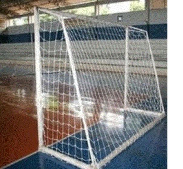 Imagem de Rede de Futsal para trave de salão Fio 2 mm nylon