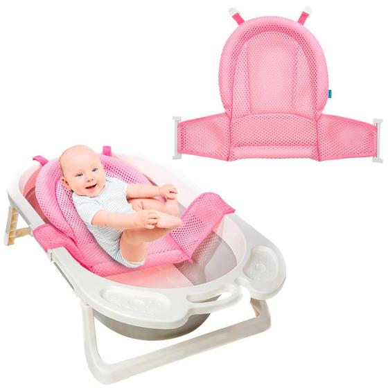 Rede De Proteção Para o Banho De Banheira Do Bebe Buba Baby - Almofada ...
