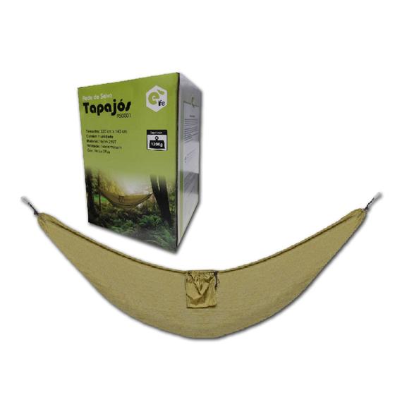 Imagem de Rede De Selva Tapajós Verde Oliva Echolife Resistente Cód. 1223