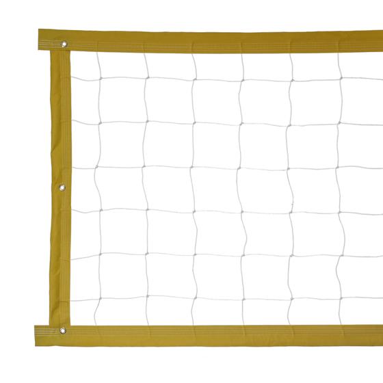 Imagem de Rede de vôlei especial 5 metros faixa amarela