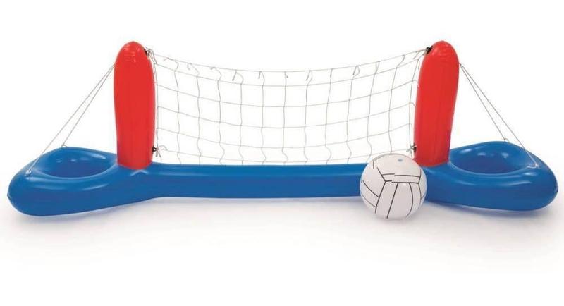 Imagem de Rede De Vôlei Inflável Piscina Bestway Com Bola