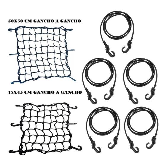 Imagem de Rede Elastica 45x45 Gancho A Gancho, Rede Elastica 50x50 Gancho A Gancho, Extensor 1,50 Mt