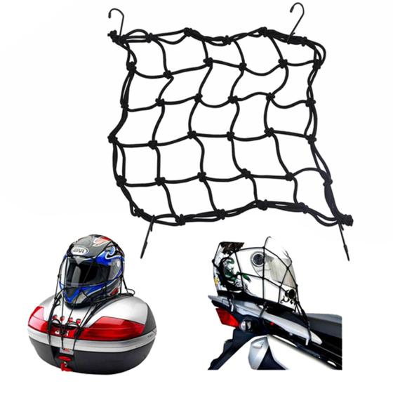 Imagem de Rede elastico de carga / aranha p/ moto