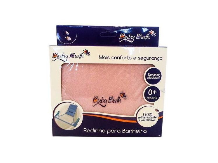 Imagem de Redinha Para Banheira Rosa Baby Bath