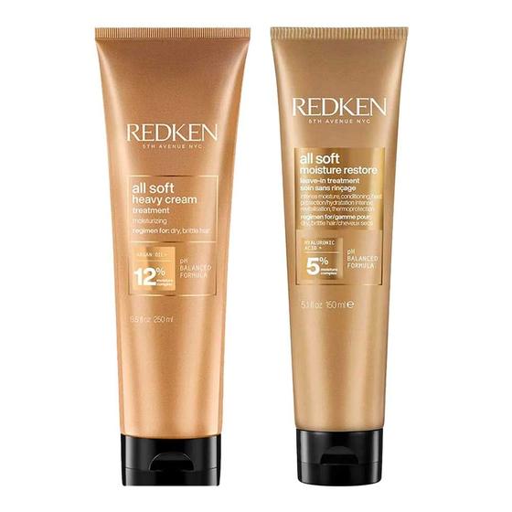 Imagem de Redken All Soft Kit  Máscara + Leave In