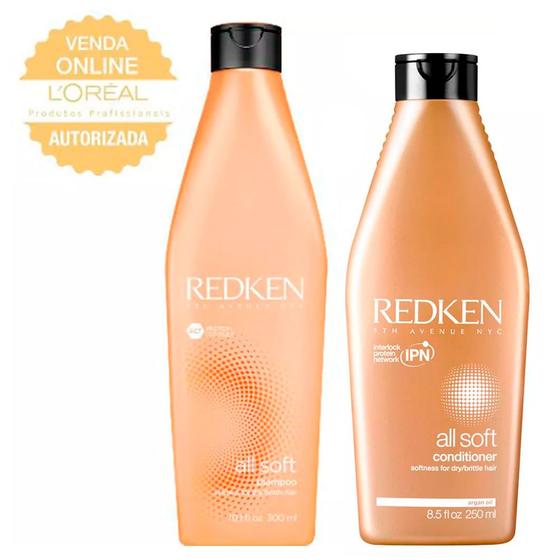 Imagem de Redken All Soft Kit - Shampoo + Condicionador