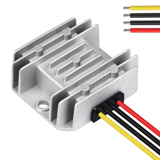 Imagem de Redutor de Tensão LemoTech DC 8-40V para 12V 3A 36W - IP68