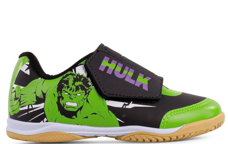 Imagem de Ref 4116 - chuteira futsal dray infantil marvel hulk 