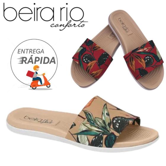 Imagem de Ref. 8360.203 - Chinelo Slide Feminino Ortopédico Beira Rio Conforto Macio