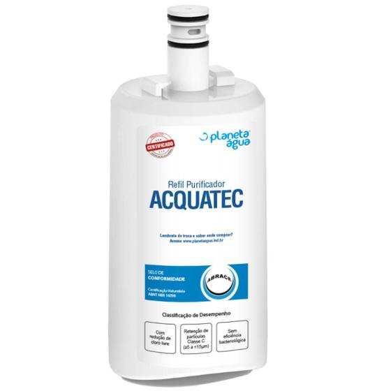 Imagem de Refil Acquatec Planeta Agua Código 1076A  Compatível com Aparelhos: Esmaltec Puragua Acqua 7