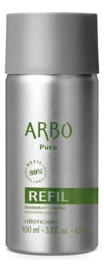 Imagem de Refil Arbo Puro Desodorante Colônia 100ml - o Boticário